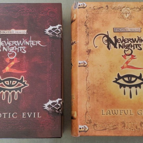 Neverwinter Nights 2 Collector's Edition used, Chaotic Evil & Lawful Good