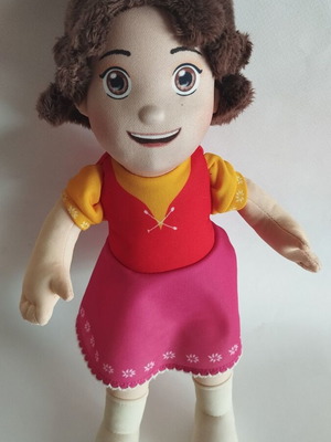 Heidi plush doll 32 cm used