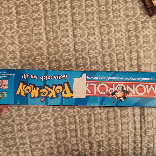 Pokemon Monopoly collectible edition used