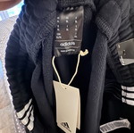 Adidas φόρμα XL regular fit με ρίγες καινούργια, μαύρο και άσπρο