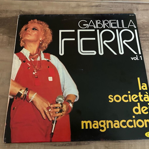 Gabriella Ferri vinyl used, La societa dei magnaccioni, pop
