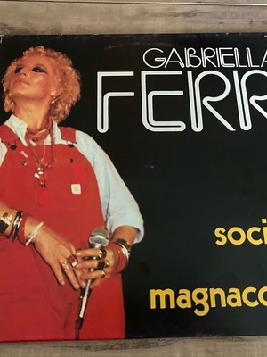 Gabriella Ferri vinyl used, La societa dei magnaccioni, pop