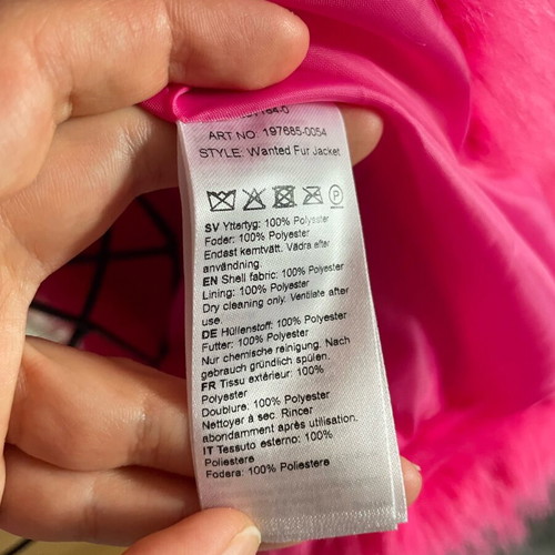 Winter jacket new, pink, size S