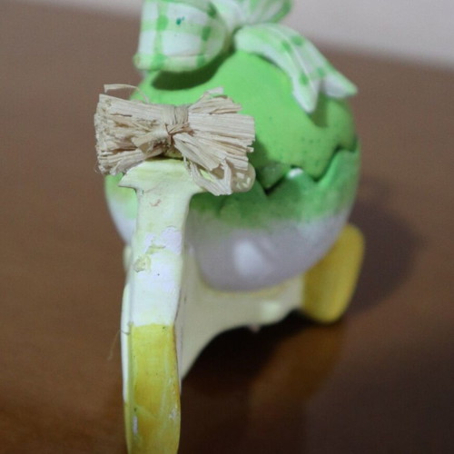 Easter decorations with egg holder, new, set of 2 pieces