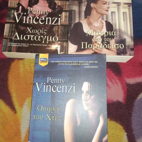 Penny Vincenzi trilogy novels like new