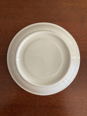 Loumidis Papagalos vintage Greek coffee porcelain saucer