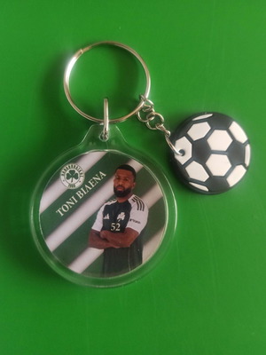 Pao Toni Vilena Round Keychain New