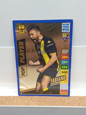 Top Player Fabiano 2023-2024 collectible card used