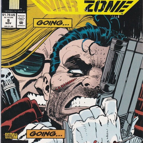 The Punisher War Zone #9 used comic in English