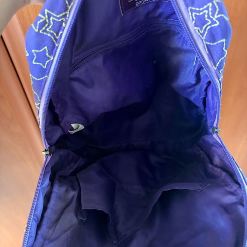 Santoro Gorjuss Catch a Falling Star backpack like new, purple