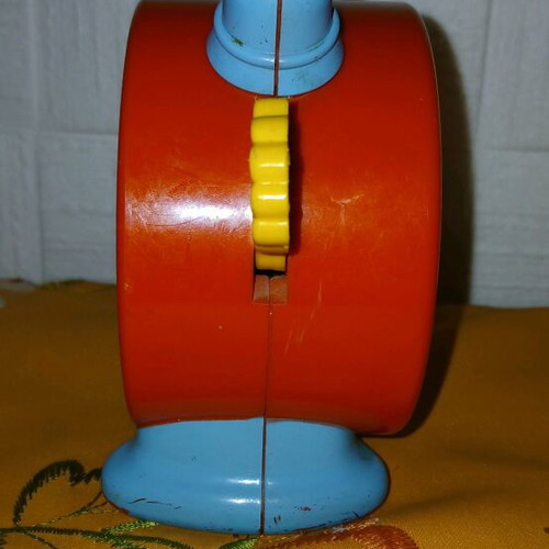 Sankyo baby musical toy used, 1970s rattle