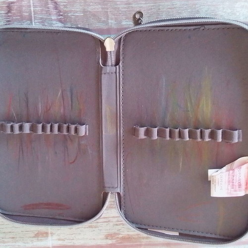 Top Model school pencil case used