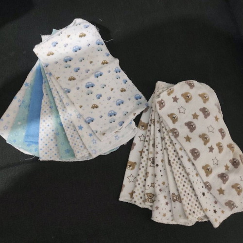 Baby towels, burp cloths, bibs, and bathrobe like new