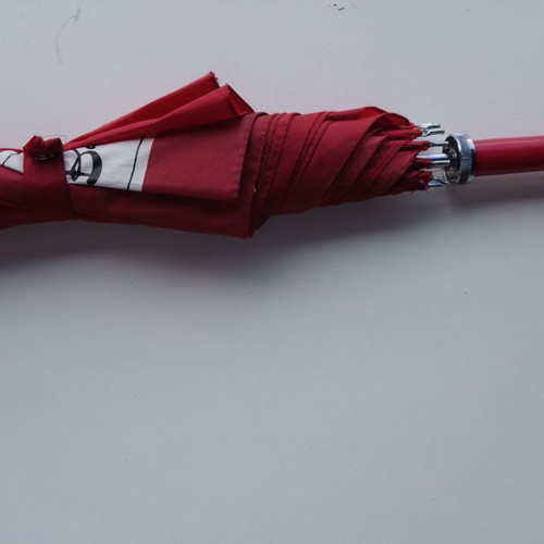 Betty Barclay red umbrella with automatic opening used