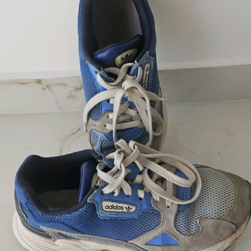 Adidas Falcon used sport shoes, size 41 1/3, blue