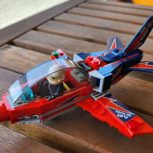 Lego City Airshow Jet 60177 like new