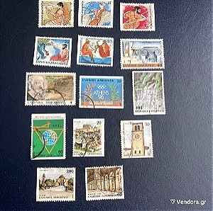 Πωλειται συλλογη γραμματοσημων 1500 τμχ