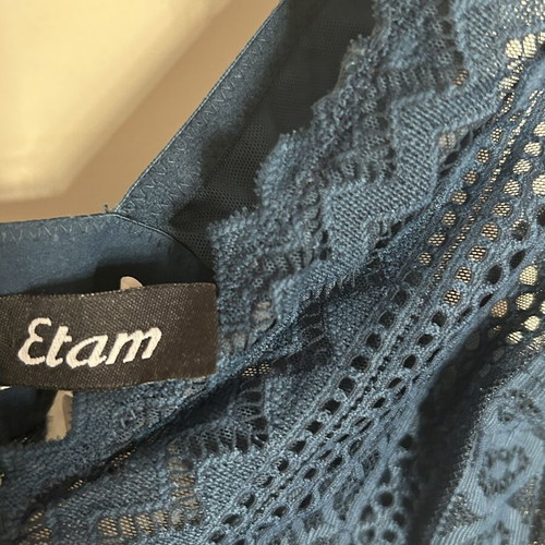 Etam 75D/34D teal bra