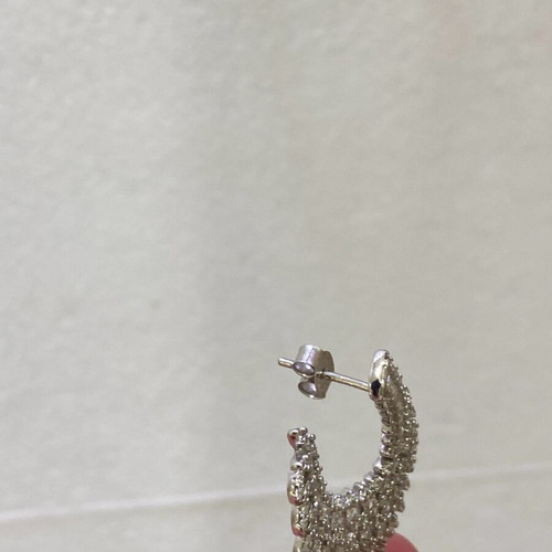 Silver 925 earrings with stones new