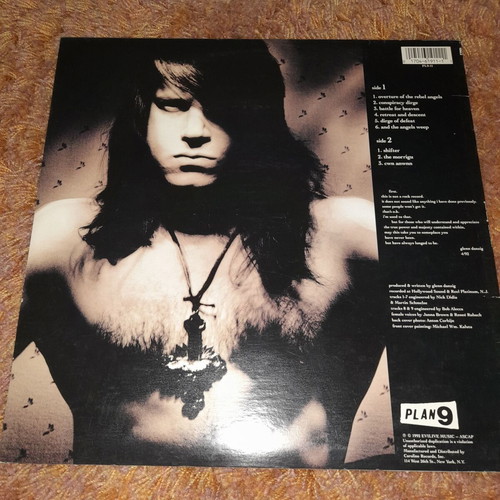 Glenn Danzig Black Aria LP used, metal