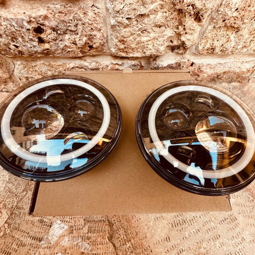 LED front headlights for Jeep Wrangler JK new