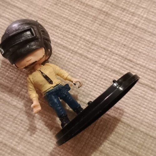 PUBK Battleground figure collectible, like new, 8.5cm with base