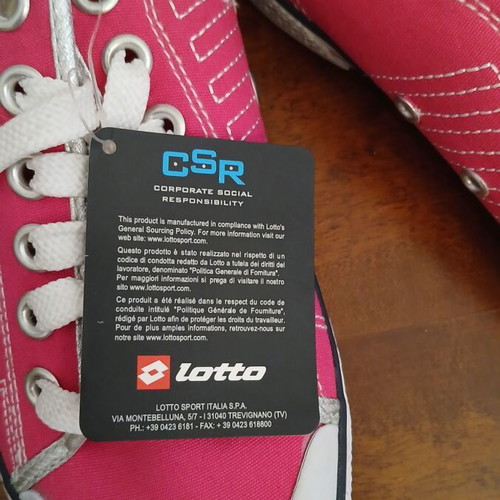 Lotto Florida II W sneakers new, fuchsia with silver details, size 41