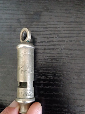 Hudson Acme whistle used, collectible from Birmingham England