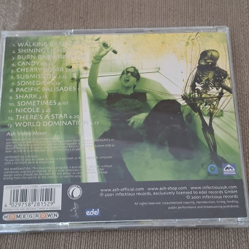 Ash Free All Angels CD, rock