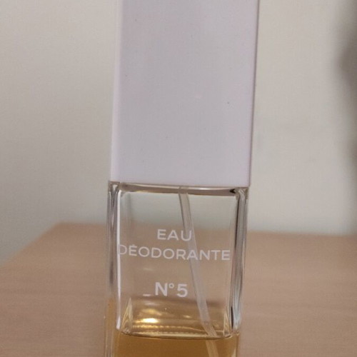 Chanel no 5 eau deodorant used, collectible 100 ml