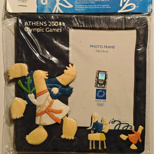 Photo frame Athens 2004 Olympic Games new, official licensed product