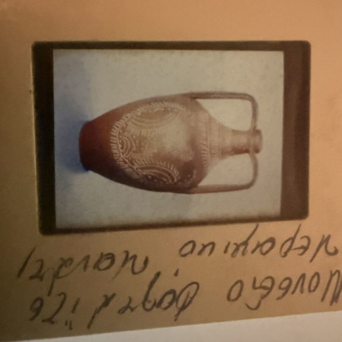 Collectible slides lot 2 with Greek traditional ceramics and museum exhibits, like new