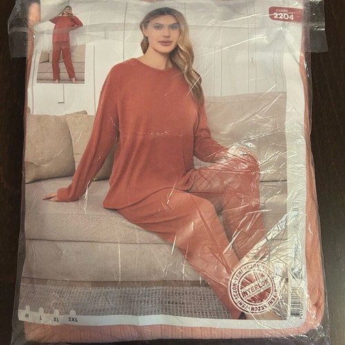 Women's pajama new, soft pink color, size M