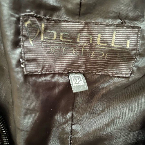 Men's black jacket used, size XXL