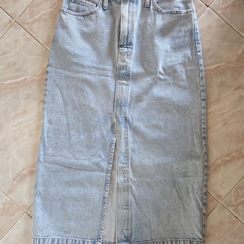 MNG denim skirt like new, size S 36 8, blue