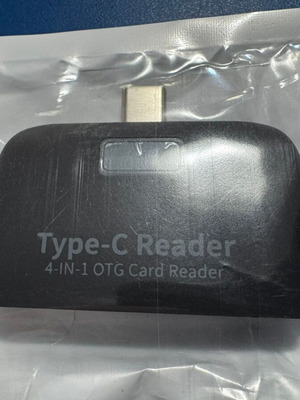 Type-C Reader 4-in-1 OTG Card Reader καινούργιο