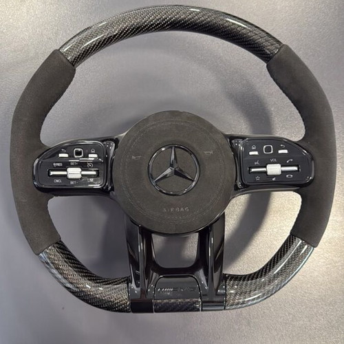 Mercedes Benz AMG Carbon Alcantara steering wheel