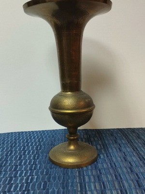 Bronze vase used