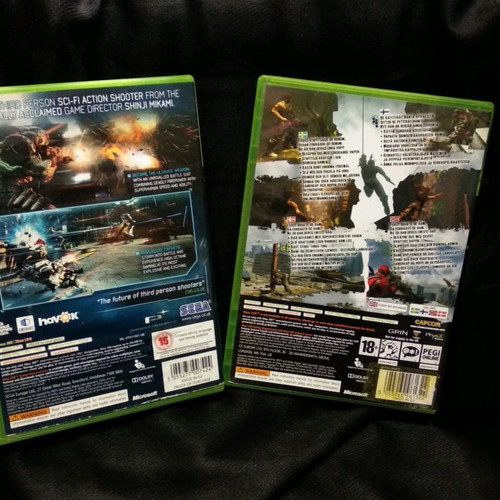 Vanquish and Bionic Commando Xbox 360 used
