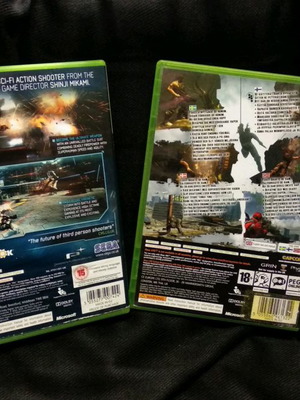 Vanquish and Bionic Commando Xbox 360 used