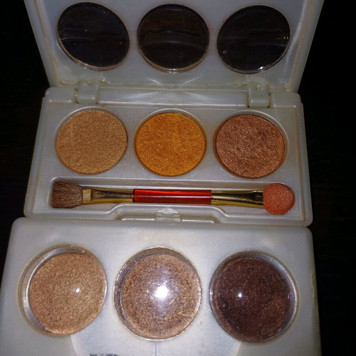 Seventeen eyeshadow, two palettes, one new one used
