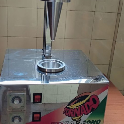 Electric pizza dough shaping press cone new