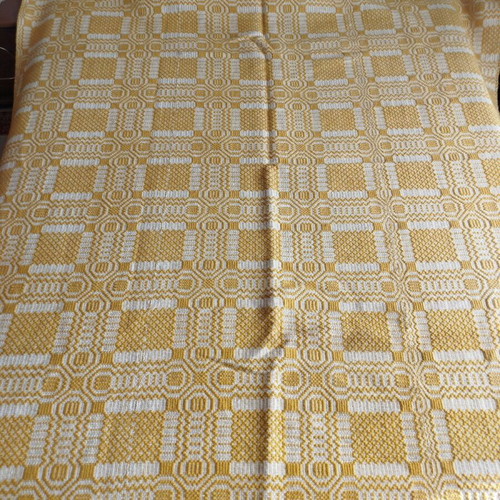 Woven loom blanket new