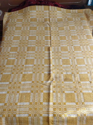 Woven loom blanket new