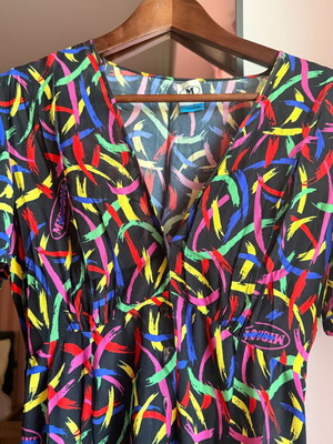 Missoni long dress multicolor size 40 like new, 100% viscose