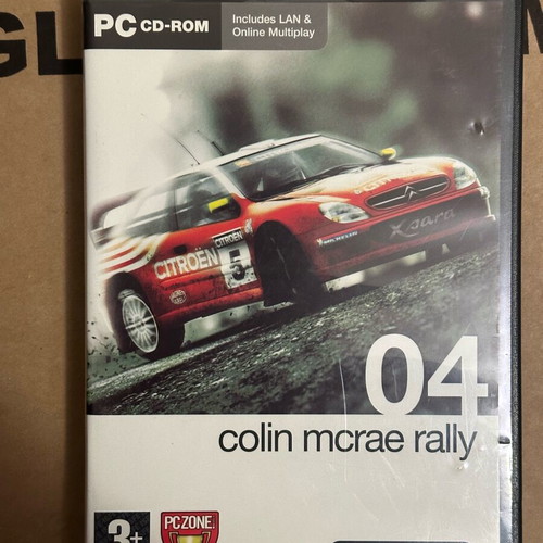 Colin Mcrae Rally 04 used, set of 4 discs