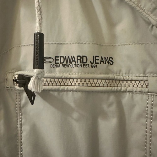 Edward Jeans jacket XL used, gray with mark on back