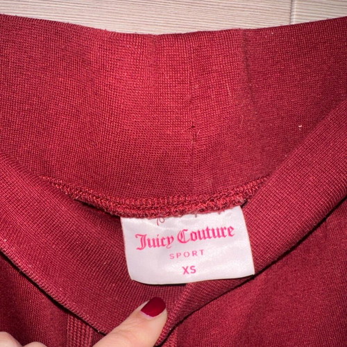 Juicy Couture tracksuit used, red, size XS