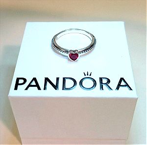 Pandora ασημενιο δαχτυλιδι,52 νουμερο