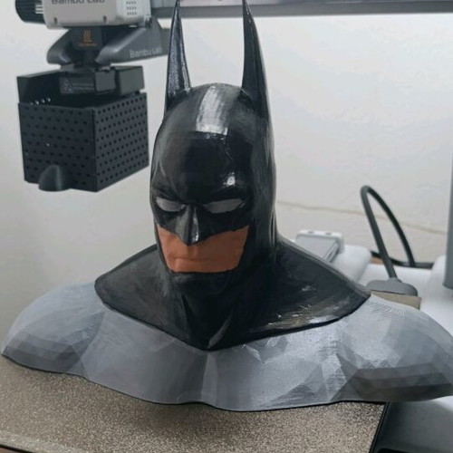 Batman bust 3d new, hand-painted from Sunlu pla